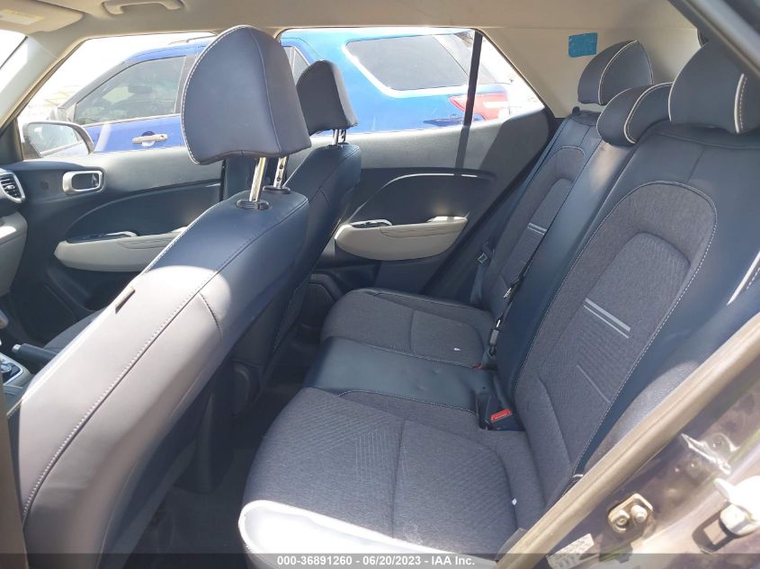 2022 HYUNDAI VENUE LIMITED - KMHRC8A34NU186580