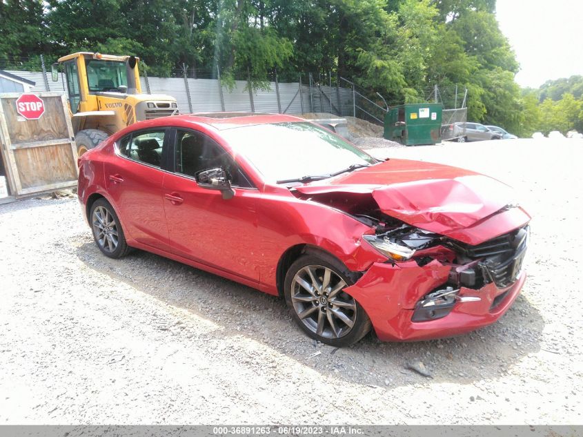 2018 MAZDA MAZDA3 4-DOOR GRAND TOURING - 3MZBN1W37JM206624