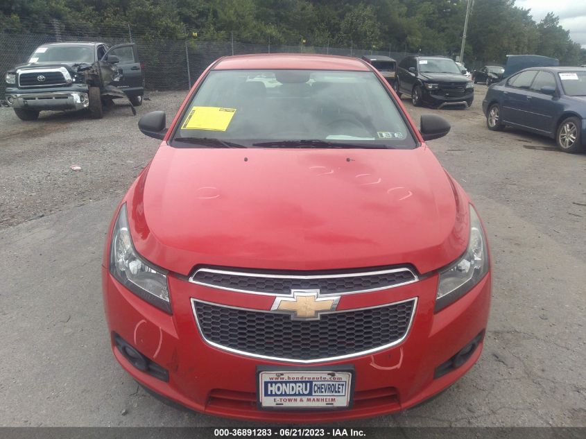 2014 CHEVROLET CRUZE LS - 1G1PA5SG1E7121355
