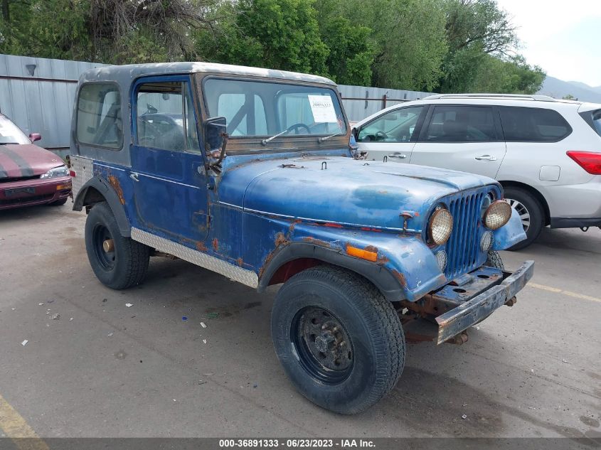 J7F93AE067475     JEEP CJ-7 Photo 1