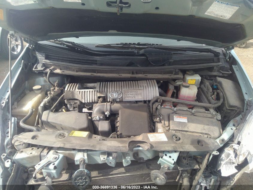 2015 TOYOTA PRIUS FOUR - JTDKN3DU6F1898034