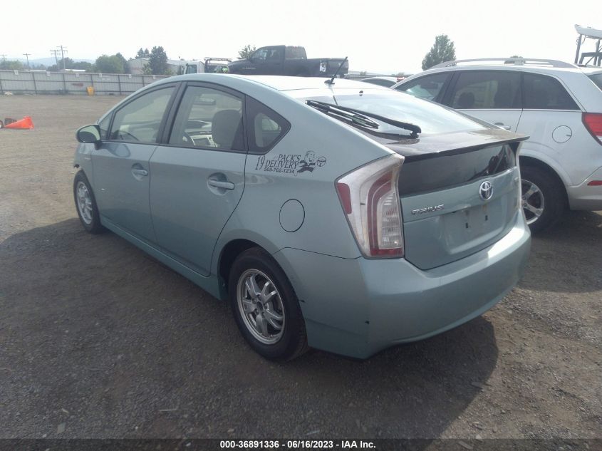 2015 TOYOTA PRIUS FOUR - JTDKN3DU6F1898034