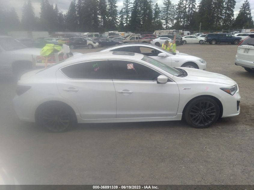 2022 ACURA ILX PACKAGE - 19UDE2F88NA005686