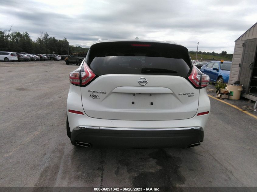 2015 NISSAN MURANO PLATINUM - 5N1AZ2MH9FN257560