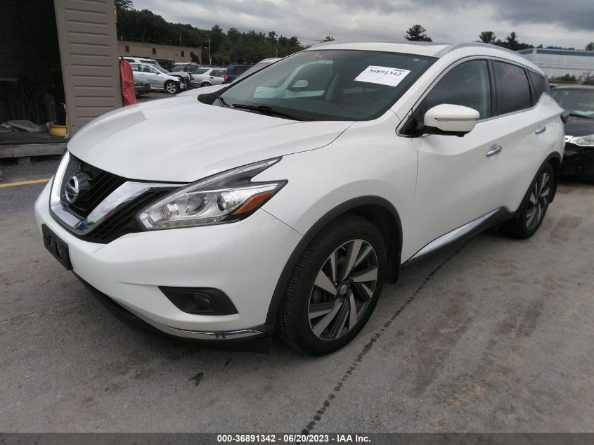2015 NISSAN MURANO PLATINUM - 5N1AZ2MH9FN257560