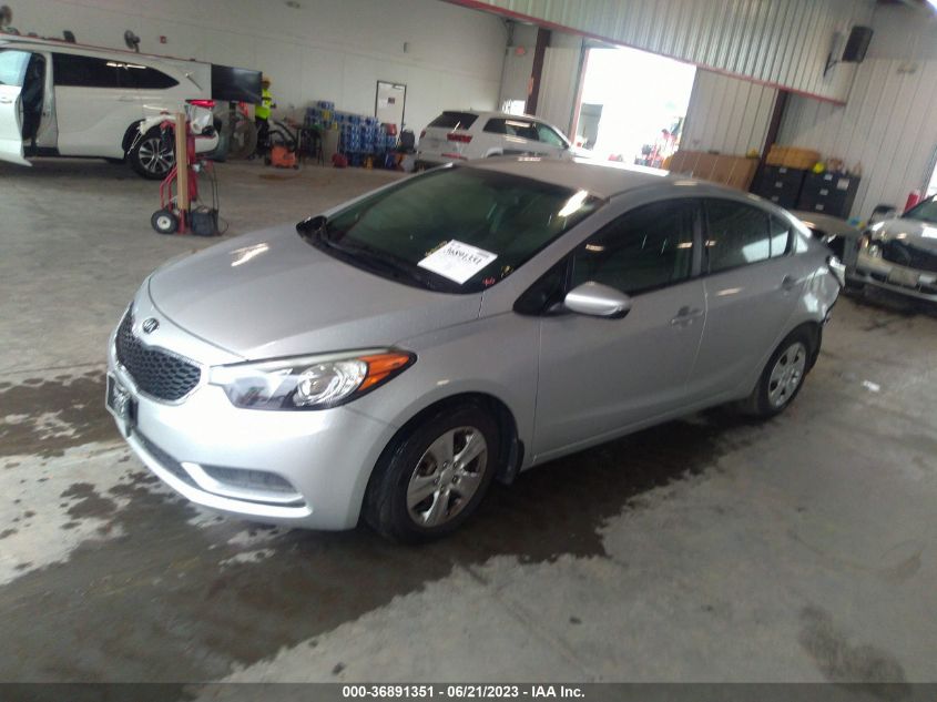 2015 KIA FORTE LX - KNAFK4A66F5330653