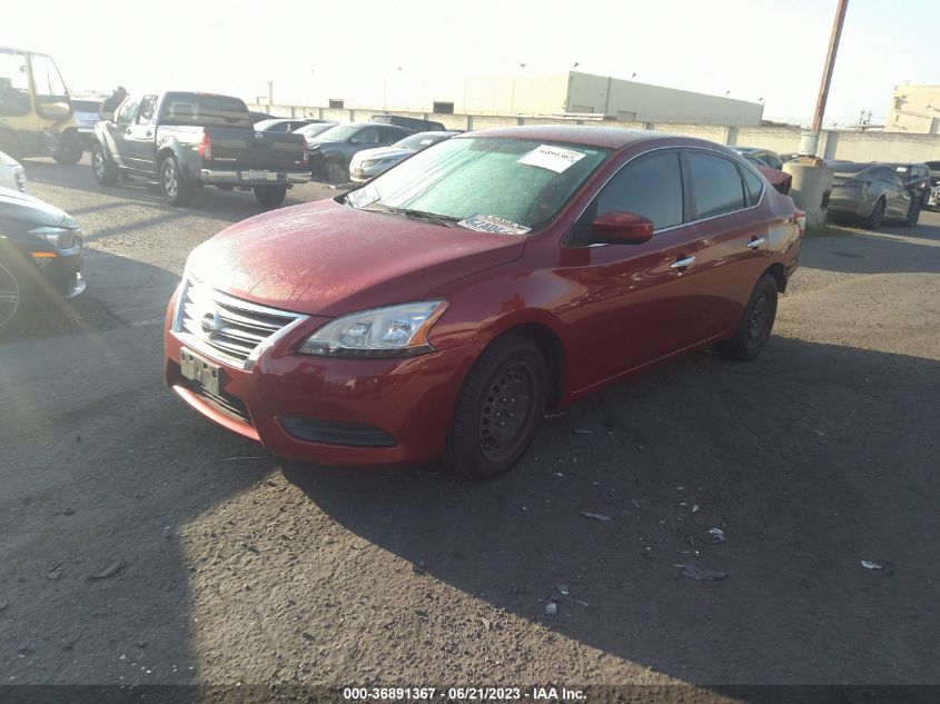 2013 NISSAN SENTRA SV - 3N1AB7AP0DL647870