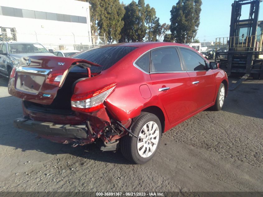 2013 NISSAN SENTRA SV - 3N1AB7AP0DL647870