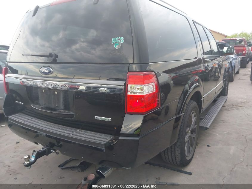 2017 FORD EXPEDITION EL LIMITED - 1FMJK2AT6HEA84855