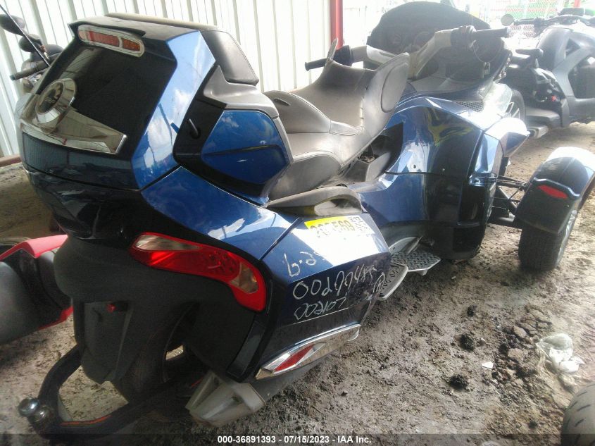 2010 CAN-AM SPYDER ROADSTER RT 2BXJBKC18AV002107