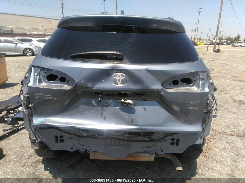 2022 TOYOTA COROLLA CROSS XLE - 7MUDAABG9NV039047
