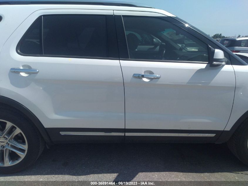 2016 FORD EXPLORER LIMITED - 1FM5K7F88GGC33014