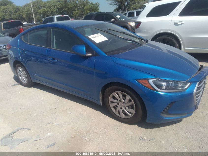 2017 HYUNDAI ELANTRA SE - 5NPD74LF5HH207650