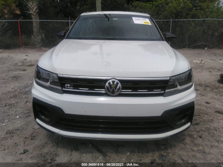 2021 VOLKSWAGEN TIGUAN SE/SE R-LINE BLACK/SEL - 3VV3B7AXXMM111929