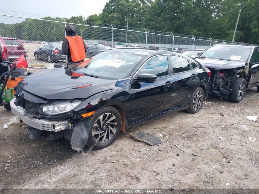 2018 HONDA CIVIC SEDAN EX - 19XFC2F74JE001887