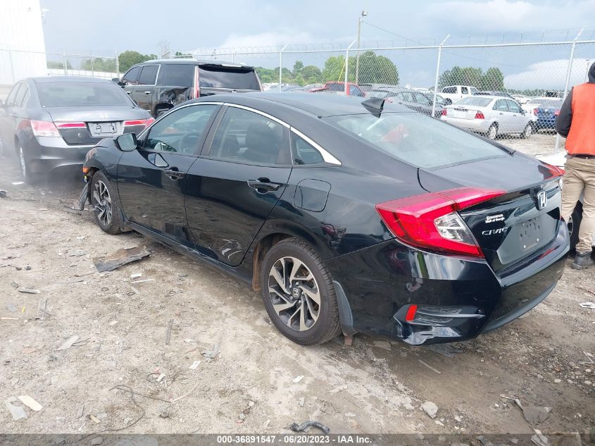 2018 HONDA CIVIC SEDAN EX - 19XFC2F74JE001887