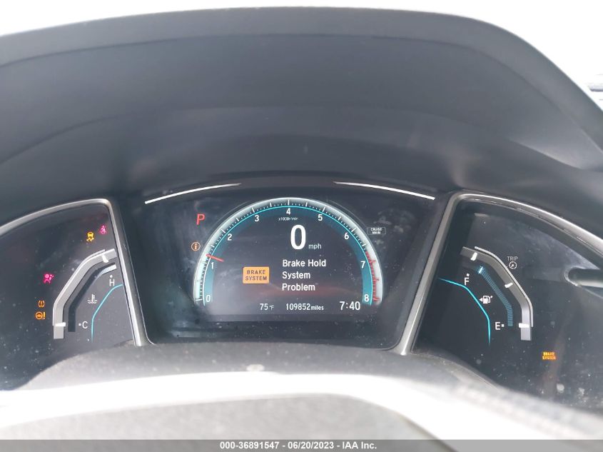 2018 HONDA CIVIC SEDAN EX - 19XFC2F74JE001887