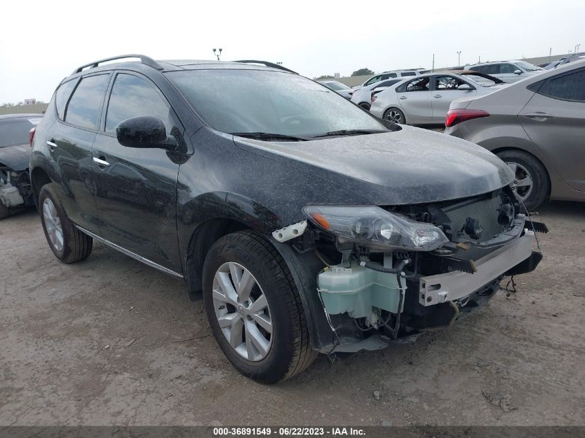 2014 NISSAN MURANO SL - JN8AZ1MU9EW417364