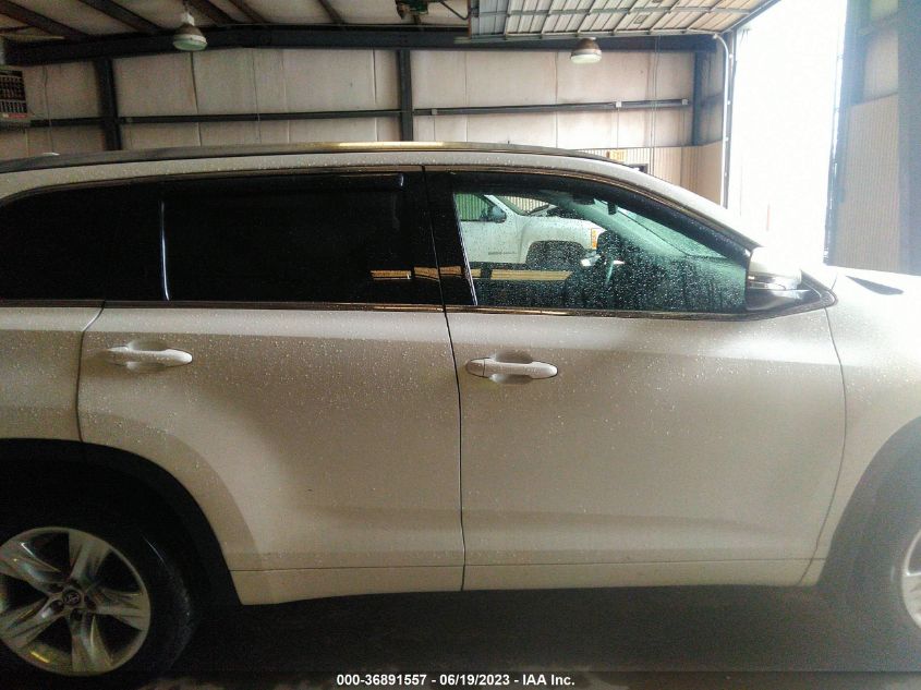 2018 TOYOTA HIGHLANDER LIMITED - 5TDDZRFH7JS854961