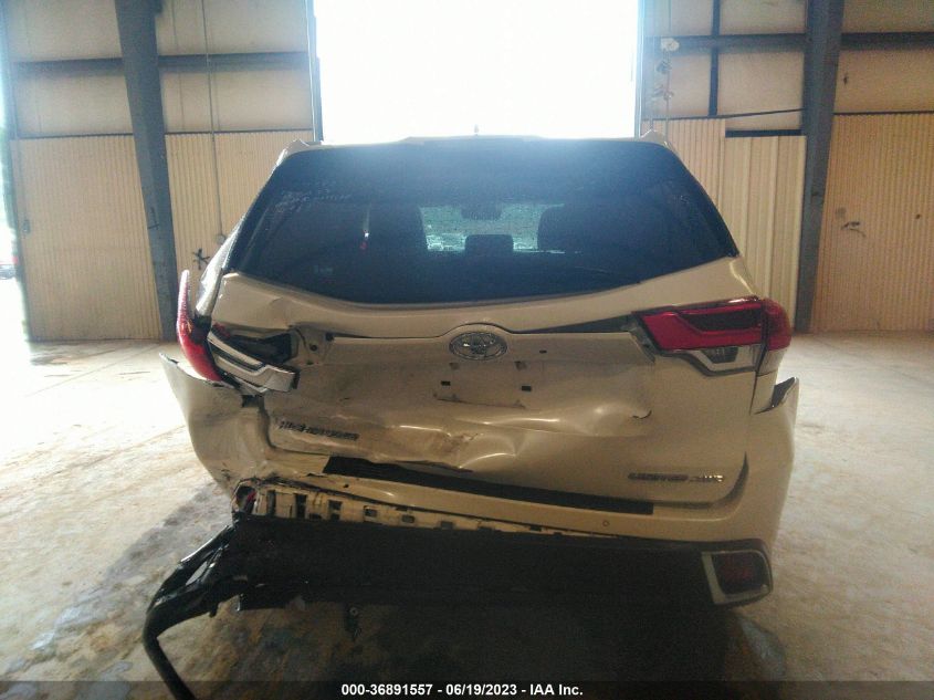 2018 TOYOTA HIGHLANDER LIMITED - 5TDDZRFH7JS854961