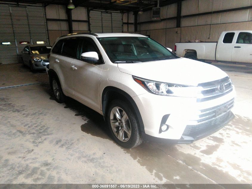 2018 TOYOTA HIGHLANDER LIMITED - 5TDDZRFH7JS854961