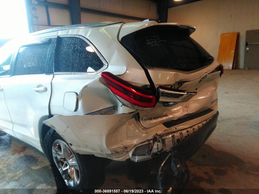2018 TOYOTA HIGHLANDER LIMITED - 5TDDZRFH7JS854961