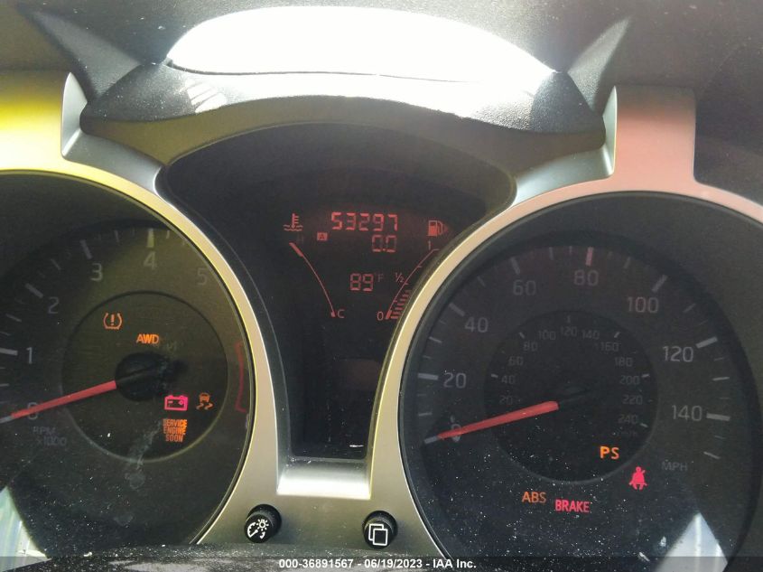 2013 NISSAN JUKE SL - JN8AF5MV7DT222534