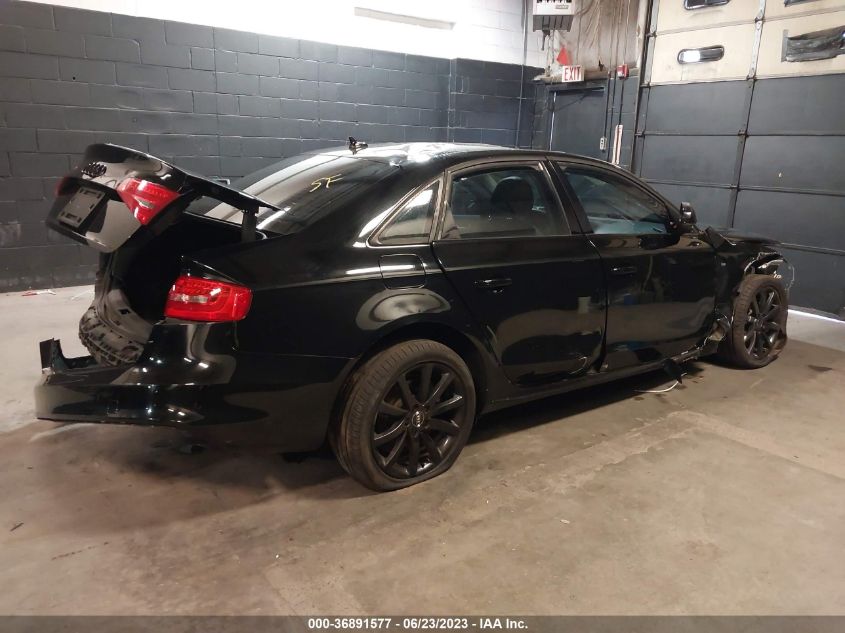 2014 AUDI A4 PREMIUM - WAUBFAFL7EN012491