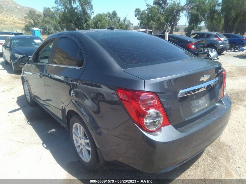 2013 CHEVROLET SONIC LT - 1G1JC5SG5D4115588