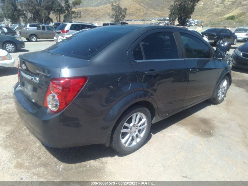 2013 CHEVROLET SONIC LT - 1G1JC5SG5D4115588