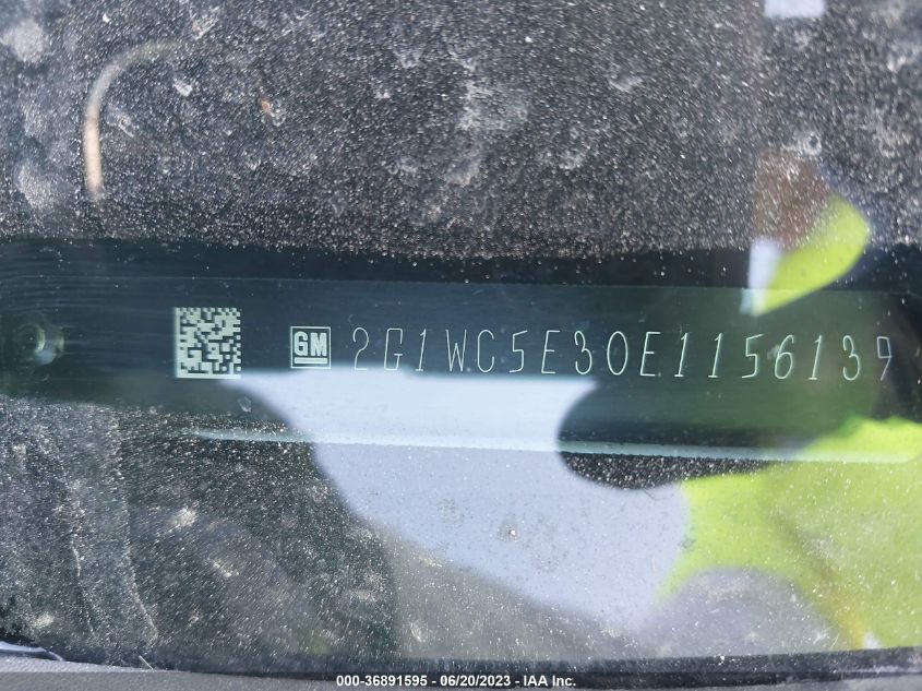 2014 CHEVROLET IMPALA LIMITED LTZ - 2G1WC5E30E1156139
