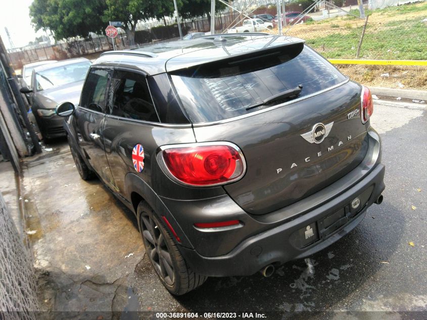 2013 MINI COOPER PACEMAN S - WMWSS5C54DWN66640