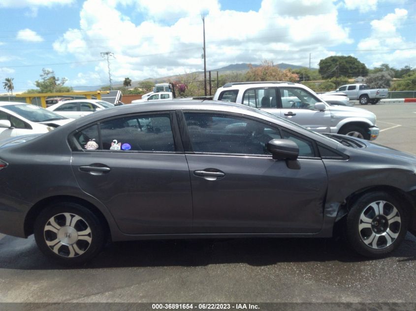 2015 HONDA CIVIC HYBRID 19XFB4F28FE000879