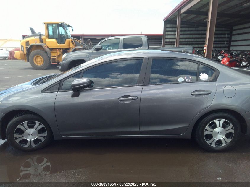 2015 HONDA CIVIC HYBRID 19XFB4F28FE000879