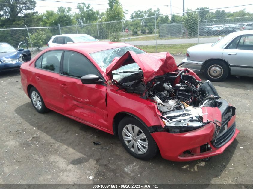 2013 VOLKSWAGEN JETTA SEDAN S - 3VW2K7AJ4DM370712