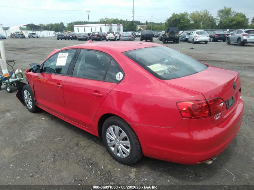 2013 VOLKSWAGEN JETTA SEDAN S - 3VW2K7AJ4DM370712