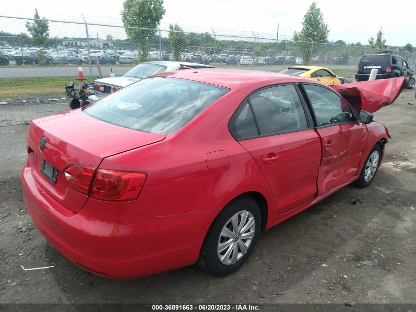 2013 VOLKSWAGEN JETTA SEDAN S - 3VW2K7AJ4DM370712