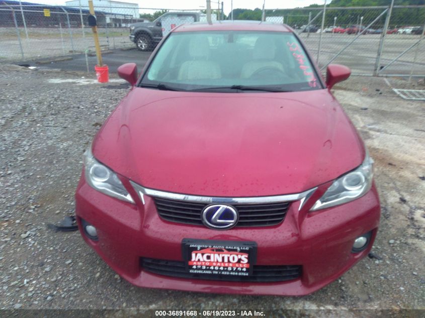 2013 LEXUS CT 200H - JTHKD5BH4D2167516