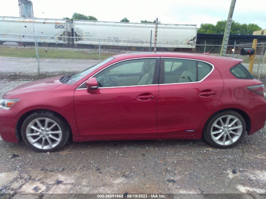 2013 LEXUS CT 200H - JTHKD5BH4D2167516
