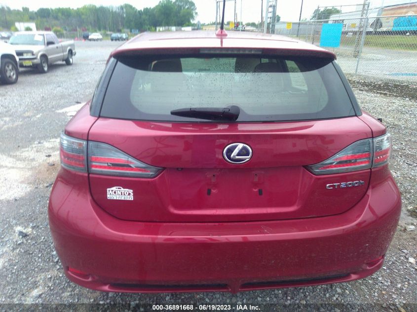 2013 LEXUS CT 200H - JTHKD5BH4D2167516