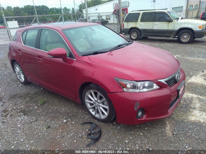 2013 LEXUS CT 200H - JTHKD5BH4D2167516