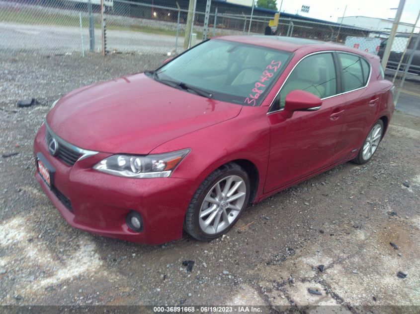 2013 LEXUS CT 200H - JTHKD5BH4D2167516