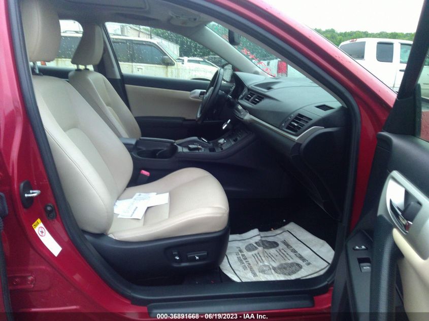 2013 LEXUS CT 200H - JTHKD5BH4D2167516
