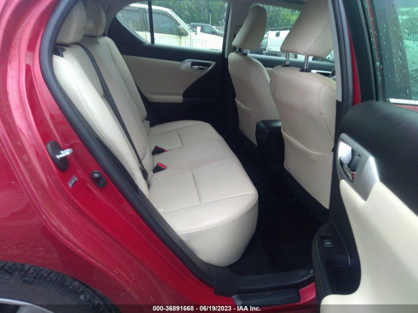 2013 LEXUS CT 200H - JTHKD5BH4D2167516