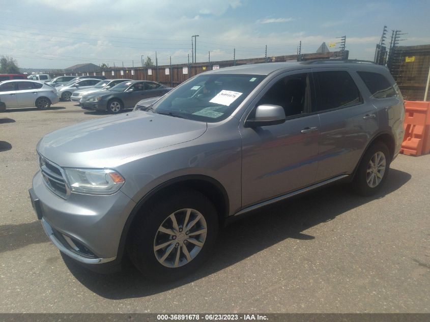 2017 DODGE DURANGO SXT - 1C4RDJAG6HC906726