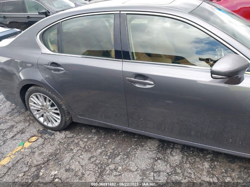 2013 LEXUS GS 350 - JTHBE1BL1D5014214