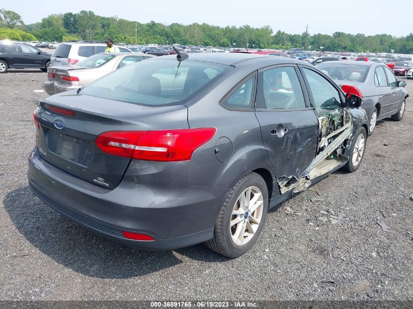 2016 FORD FOCUS SE - 1FADP3F29GL390117