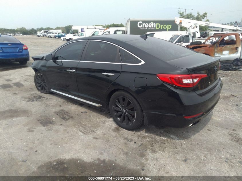 2017 HYUNDAI SONATA SPORT - 5NPE34AF7HH446359