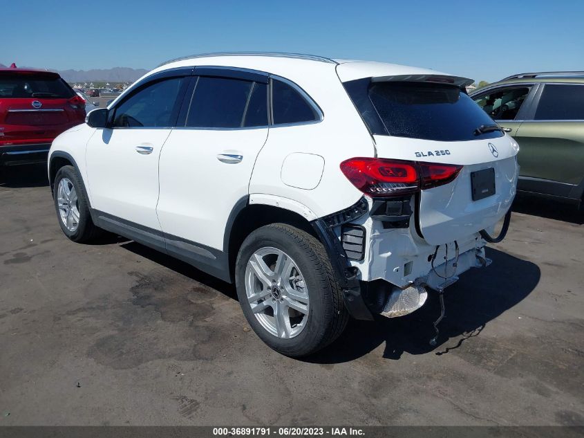 2022 MERCEDES-BENZ GLA GLA 250 - W1N4N4GB0NJ413404