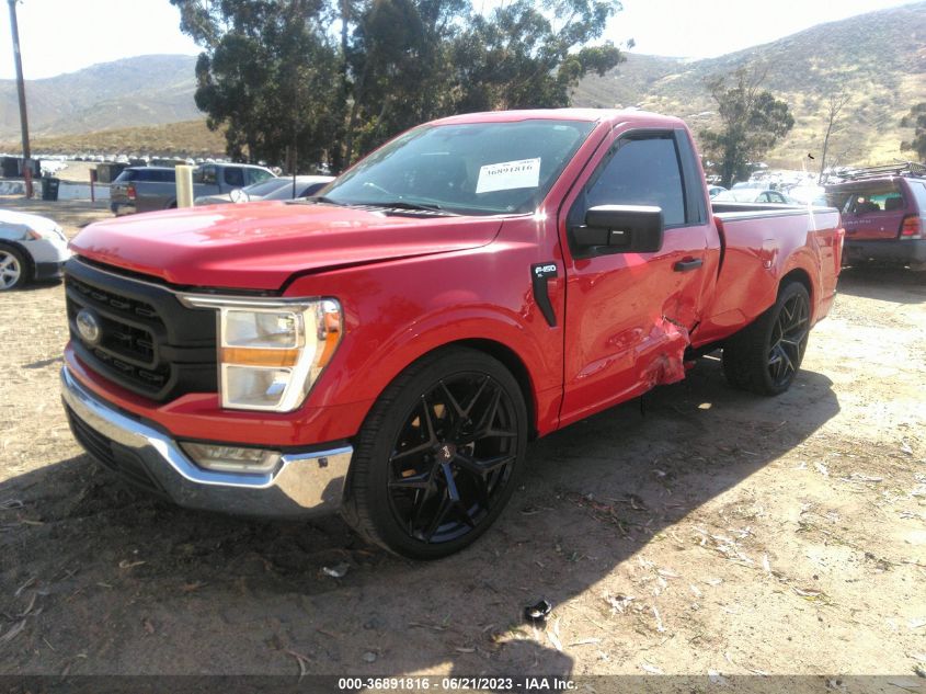 2021 FORD F-150 XL/XLT - 1FTMF1C54MKF05126